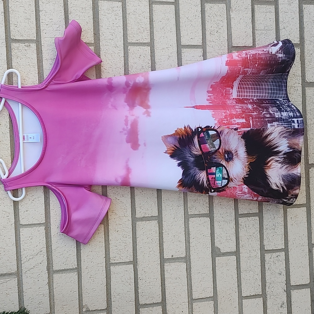 Justice Pink dress